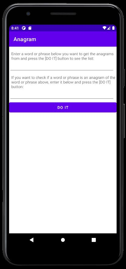 Anagram App image 1
