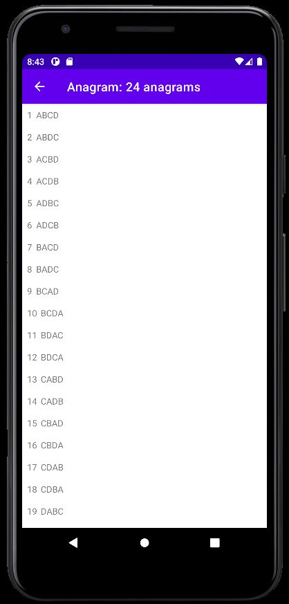 Anagram App image 3