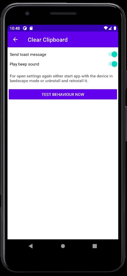 Clear Clipboard App image 1