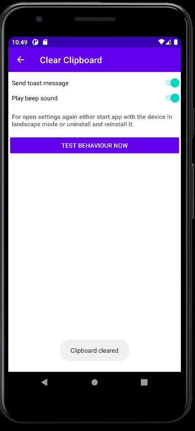 Clear Clipboard App image 2